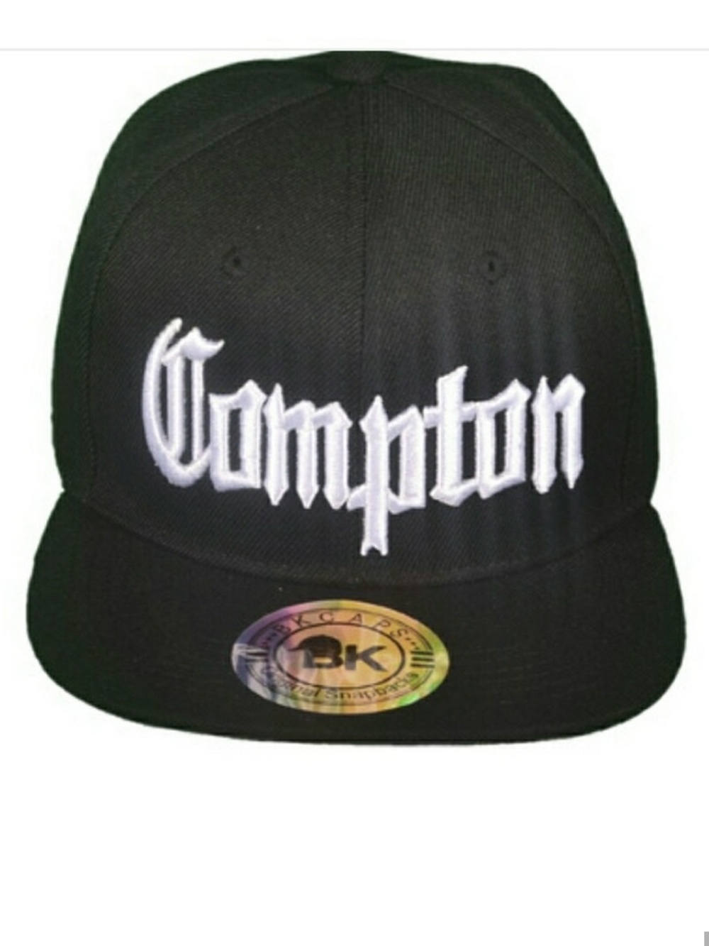 Kids Black Snapback Hat - Logo